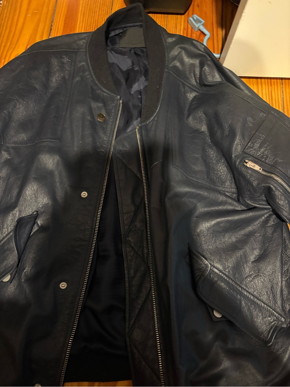 Alexander Wang Men’s Navy bomber